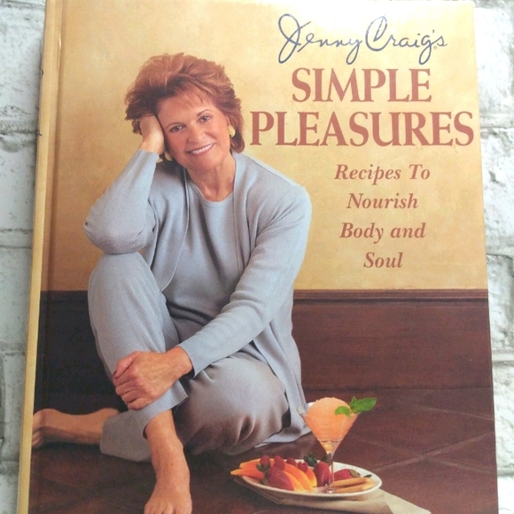 Jenny Craig's Simple Pleasures book 224 pages - Picture 1 of 5